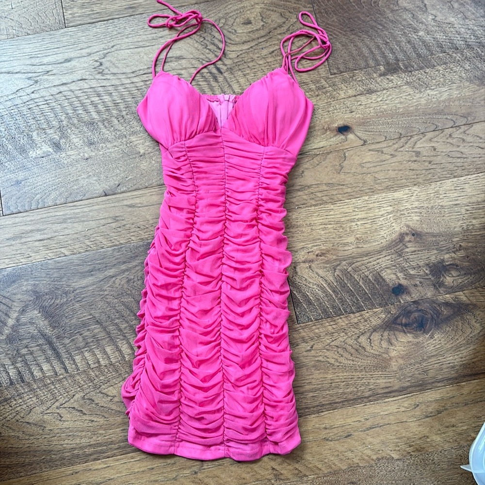 That’s so fetch pink dress  size 4